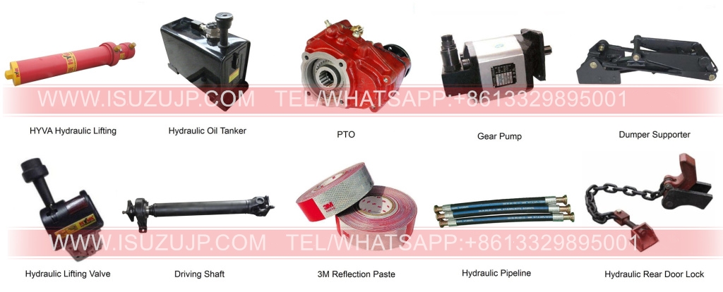 ISUZU tipper truck parts ISUZU tipper truck parts