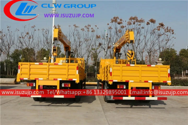 ISUZU Elf 5 Ton container crane truck ISUZU Elf 5 Ton container crane truck