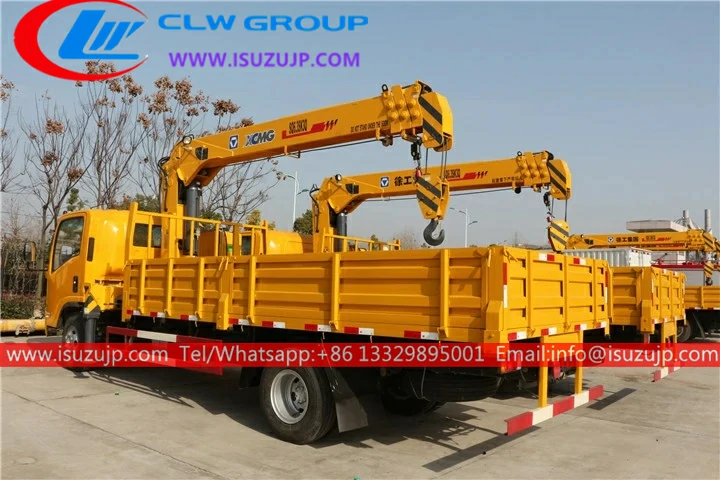ISUZU Elf 5 Ton tipper with crane ISUZU Elf 5 Ton tipper with crane