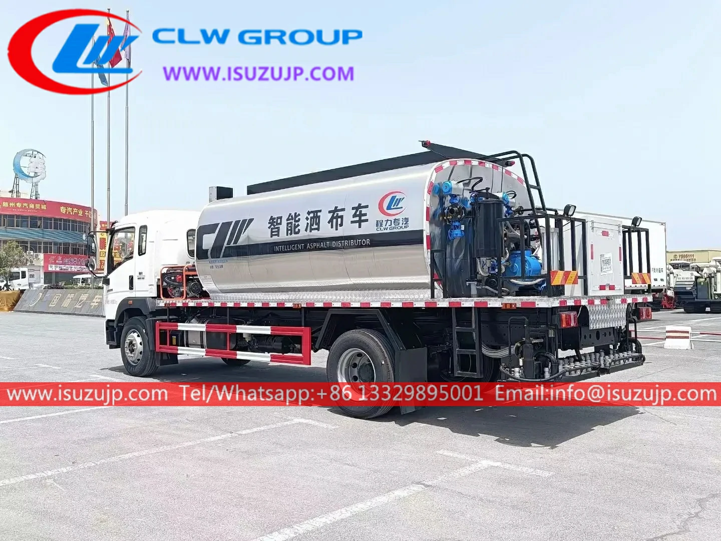ISUZU FTR 12m3 asphalt patch truck ISUZU FTR 12m3 asphalt patch truck