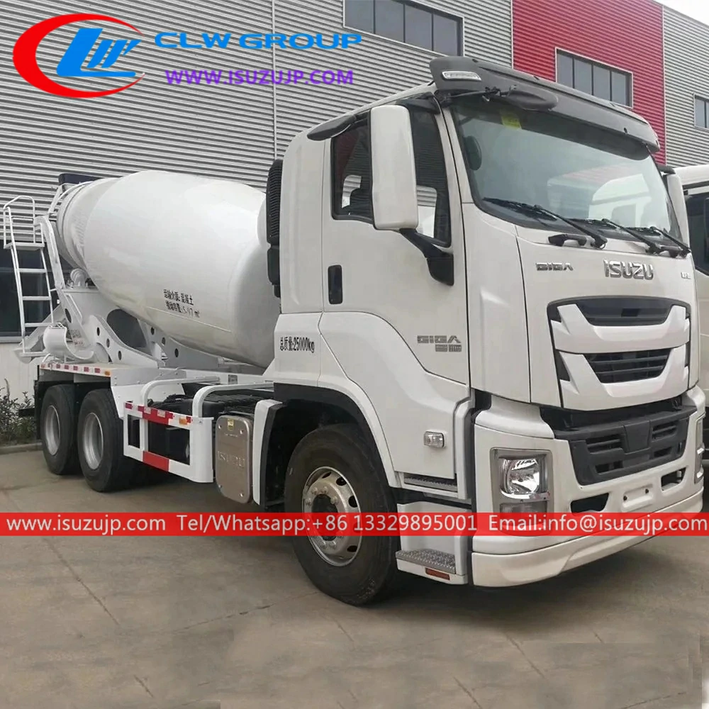 ISUZU GIGA 12cbm onsite concrete mixer ISUZU GIGA 12cbm onsite concrete mixer