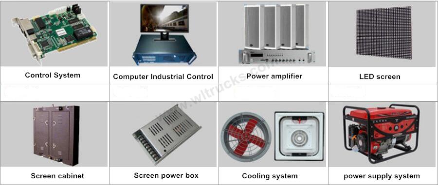 ISUZU led display vehicle accessories display ISUZU led display vehicle accessories display