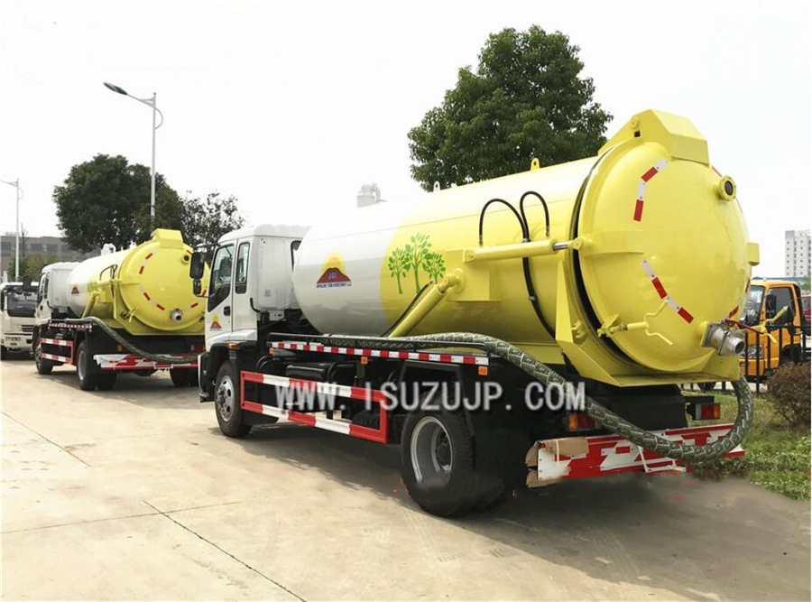 Isuzu 12 ton sewer cleaner truck Isuzu 12 ton sewer cleaner truck