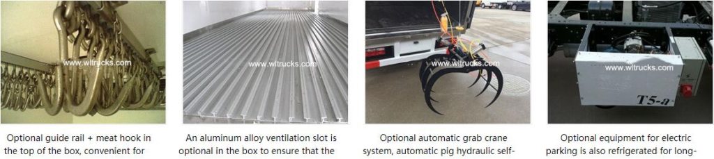 Isuzu Frozen truck Optional configuration Isuzu Frozen truck Optional configuration