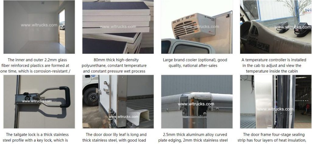 Isuzu reefer truck New craft Isuzu reefer truck New craft