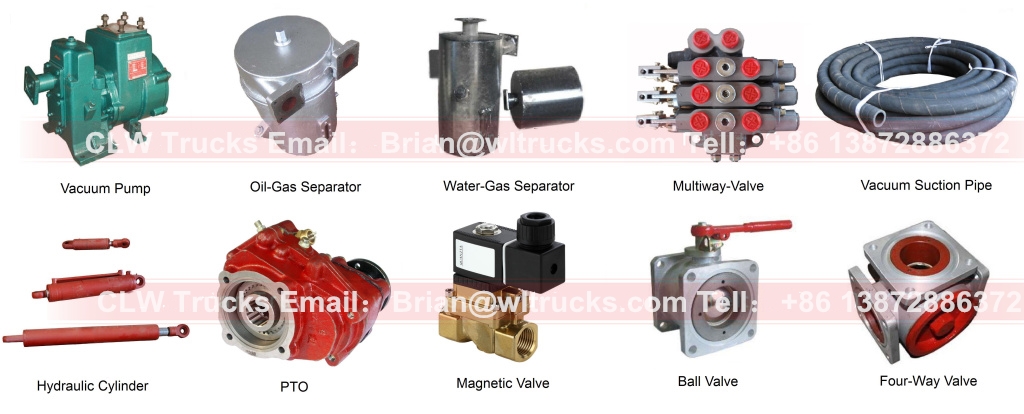 Sewage tanker truck part Sewage tanker truck part