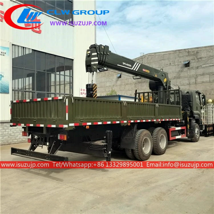 10 wheel ISUZU 16T crane truck for sale 10 wheel ISUZU 16T crane truck for sale