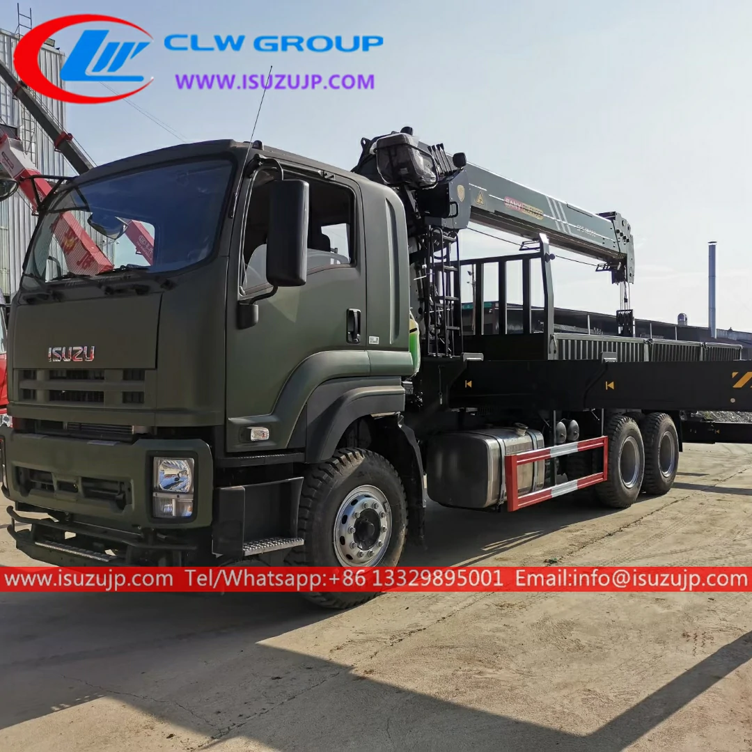 10 wheel ISUZU 16T service truck crane 10 wheel ISUZU 16T service truck crane