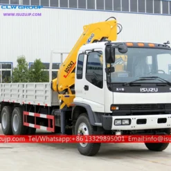 10 wheel ISUZU FVZ 15mt knuckle boom crane