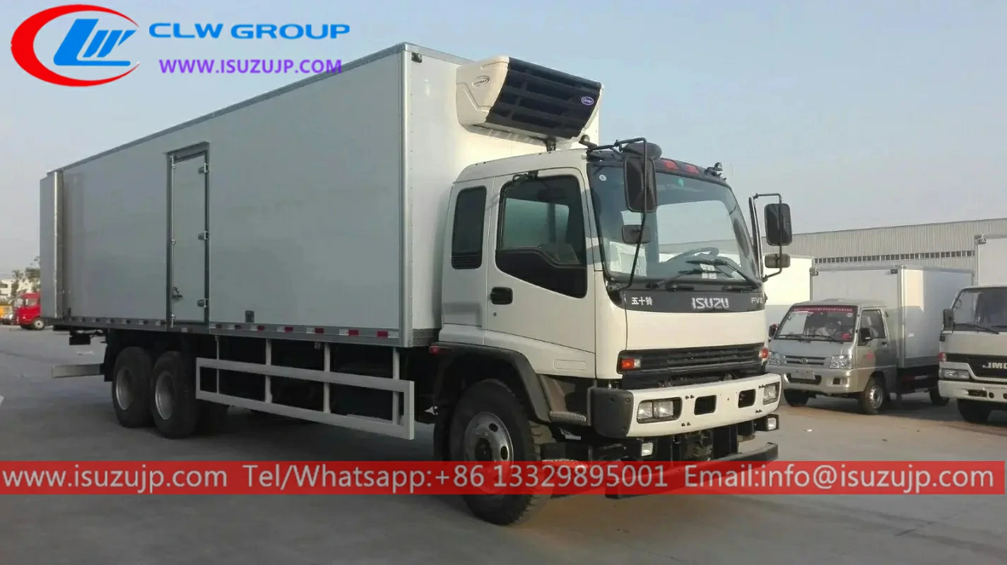 10 wheel ISUZU FVZ 20t refrigerator freezer truck 10 wheel ISUZU FVZ 20t refrigerator freezer truck