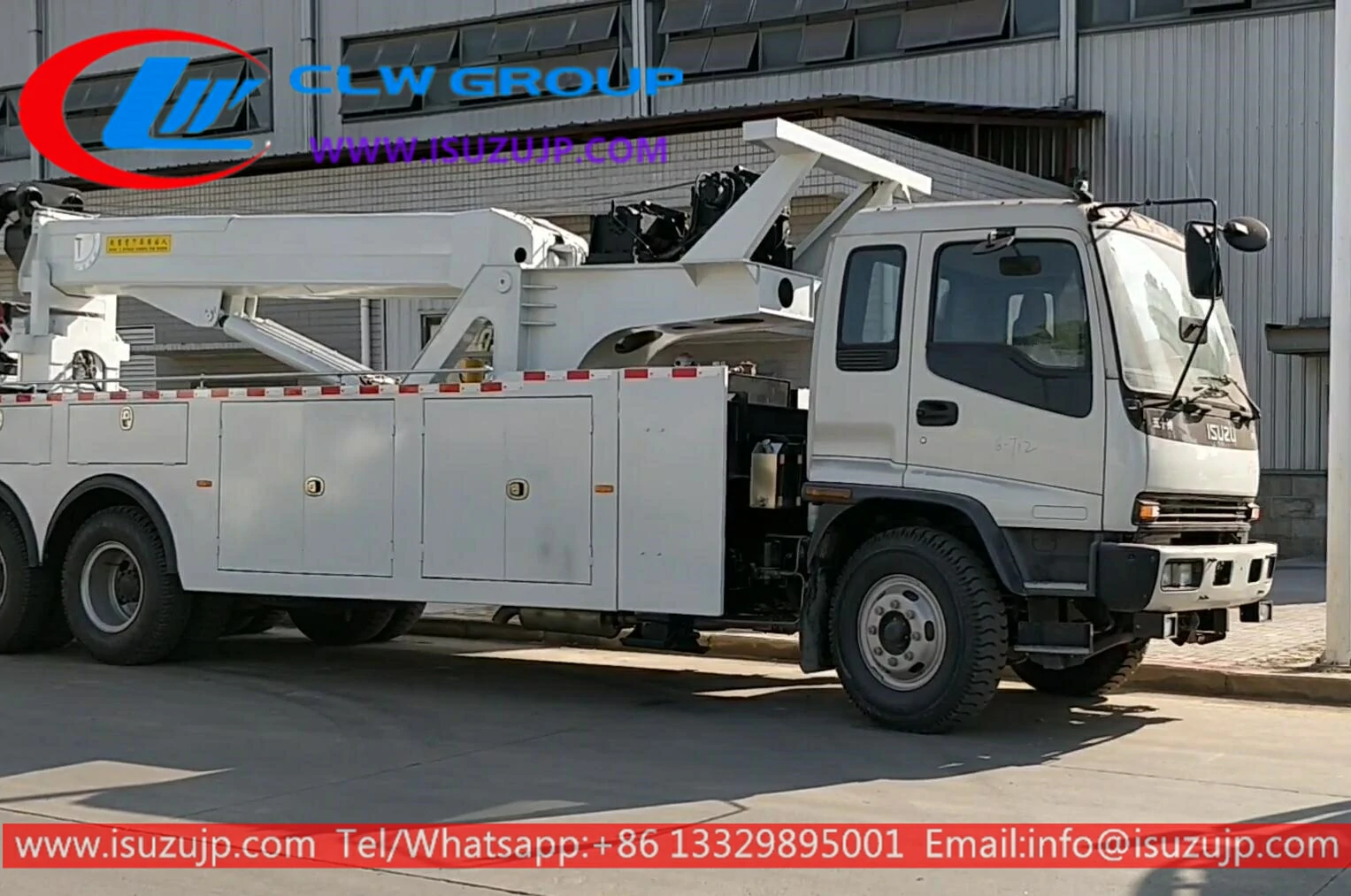 10 wheel ISUZU FVZ 25 ton heavy vehicle towing 10 wheel ISUZU FVZ 25 ton heavy vehicle towing