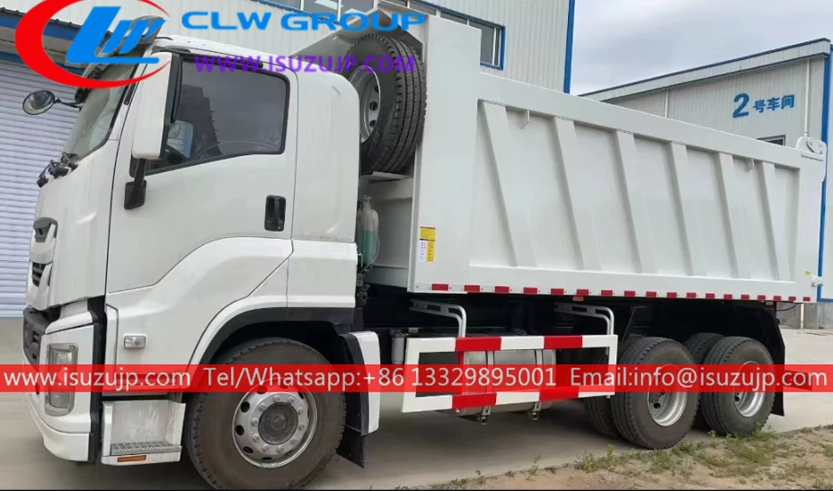 10 wheel ISUZU GIGA 20 to 24cbm mining truck 10 wheel ISUZU GIGA 20 to 24cbm mining truck