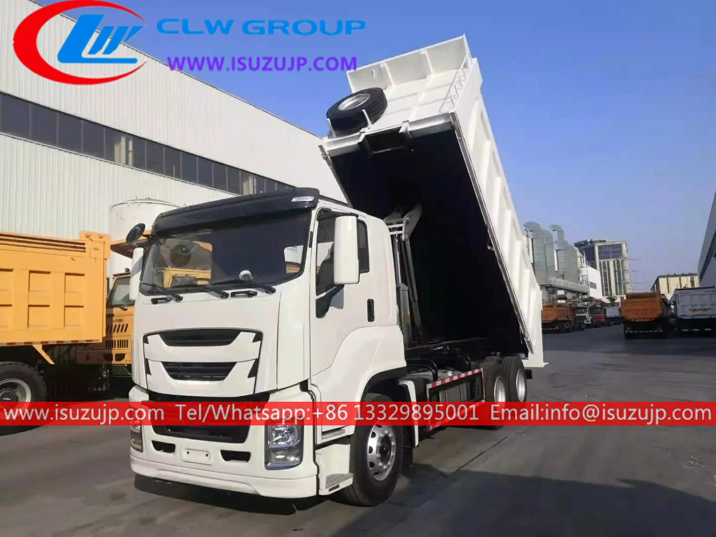 10 wheel ISUZU GIGA 20 to 24cbm tipper truck 10 wheel ISUZU GIGA 20 to 24cbm tipper truck