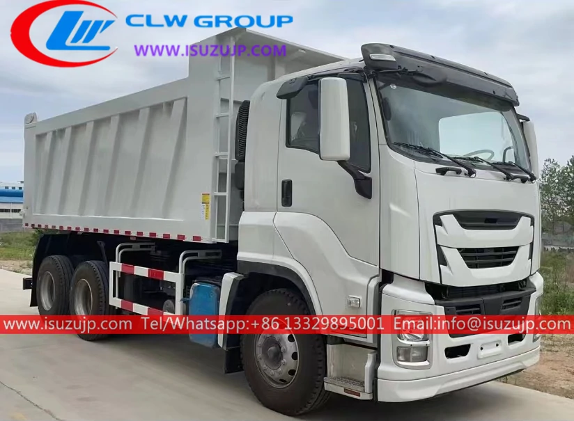 10 wheel ISUZU GIGA 20 to 24cbm tri axle dump truck 10 wheel ISUZU GIGA 20 to 24cbm tri axle dump truck