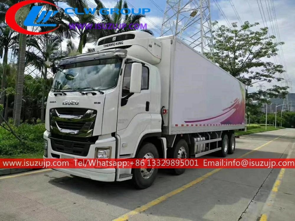 10 wheel ISUZU GIGA 25 ton freezer van 10 wheel ISUZU GIGA 25 ton freezer van
