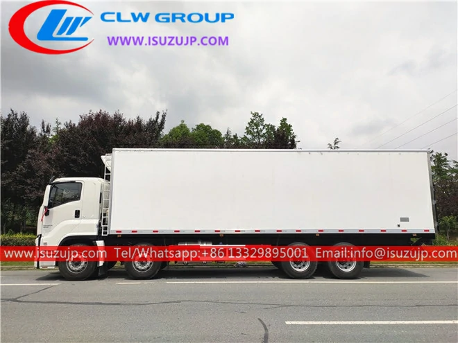 10 wheel ISUZU GIGA 25 ton reefer box truck 10 wheel ISUZU GIGA 25 ton reefer box truck