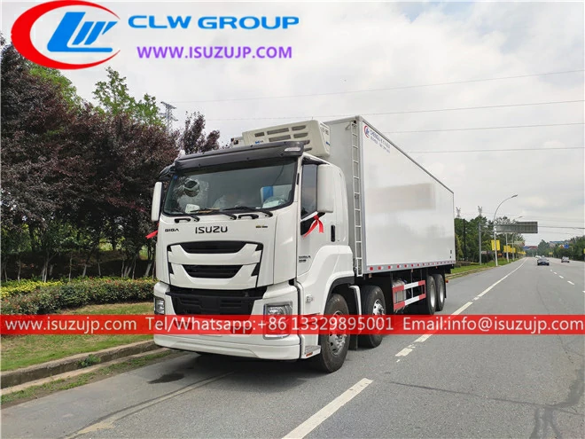 10 wheel ISUZU GIGA 25 ton refrigerated box truck 10 wheel ISUZU GIGA 25 ton refrigerated box truck