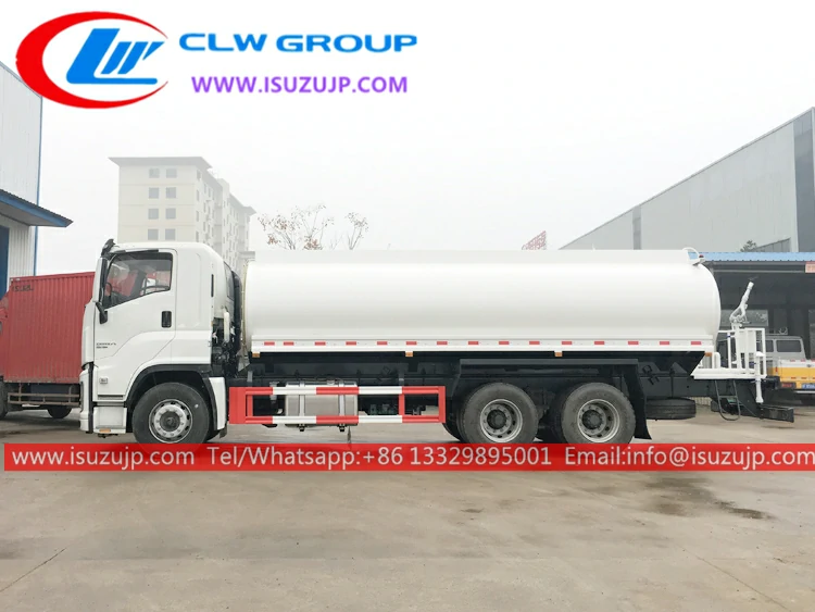 10 wheel ISUZU GIGA 5000 gallon water tank lorry 10 wheel ISUZU GIGA 5000 gallon water tank lorry