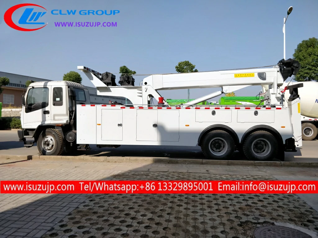 10 wheeler ISUZU 40 ton heavy duty wrecker tow trucks for sale 10 wheeler ISUZU 40 ton heavy duty wrecker tow trucks for sale
