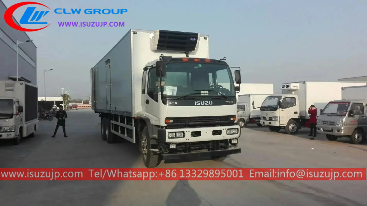 10 wheeler ISUZU FVZ 25 tonne cold truck 10 wheeler ISUZU FVZ 25 tonne cold truck