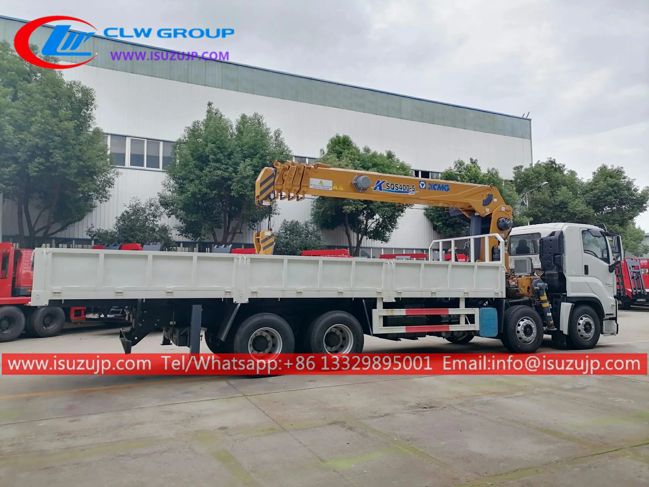 12 tyre ISUZU GIGA 20t straight boom crane truck 12 tyre ISUZU GIGA 20t straight boom crane truck