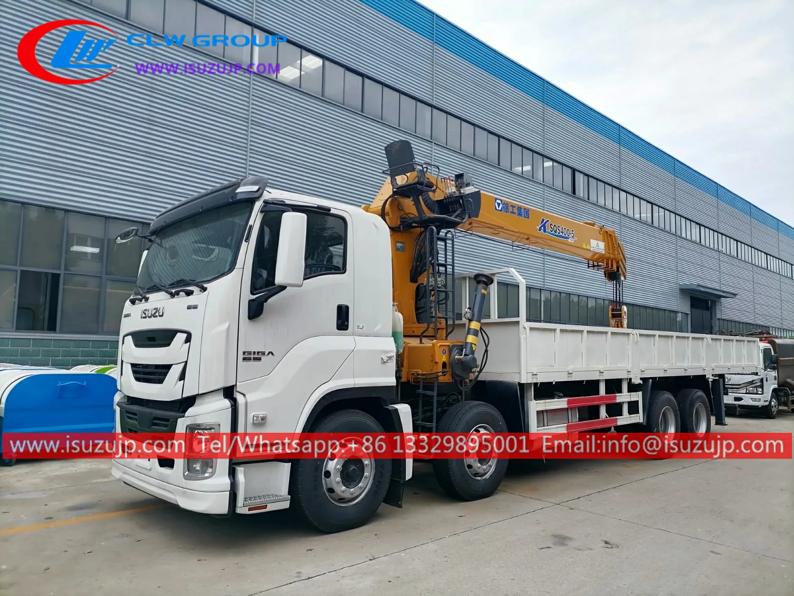 12 wheel ISUZU GIGA 20 ton truck mounted crane 12 wheel ISUZU GIGA 20 ton truck mounted crane