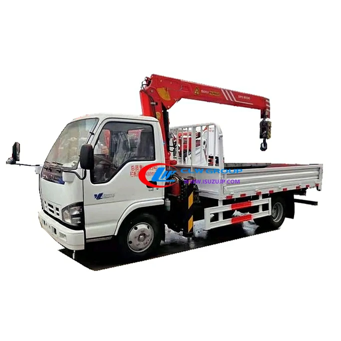 120HP ISUZU 3 ton sany crane truck 120HP ISUZU 3 ton sany crane truck