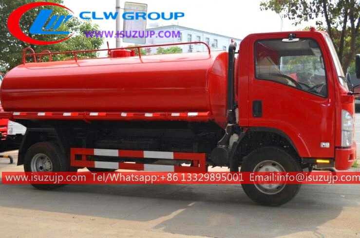 4X4 ISUZU 10cbm off road construction water tanker 4X4 ISUZU 10cbm off road construction water tanker