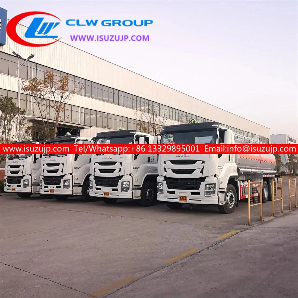 4x2 ISUZU GIGA 4000 gallon oil tanker truck for sale 4x2 ISUZU GIGA 4000 gallon oil tanker truck for sale