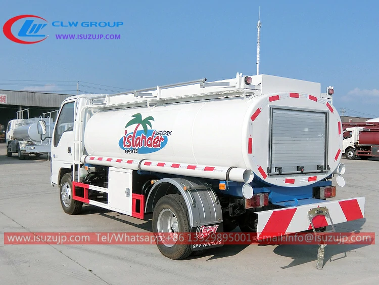 4x2 Japan ISUZU 6000l fuel tanker 4x2 Japan ISUZU 6000l fuel tanker
