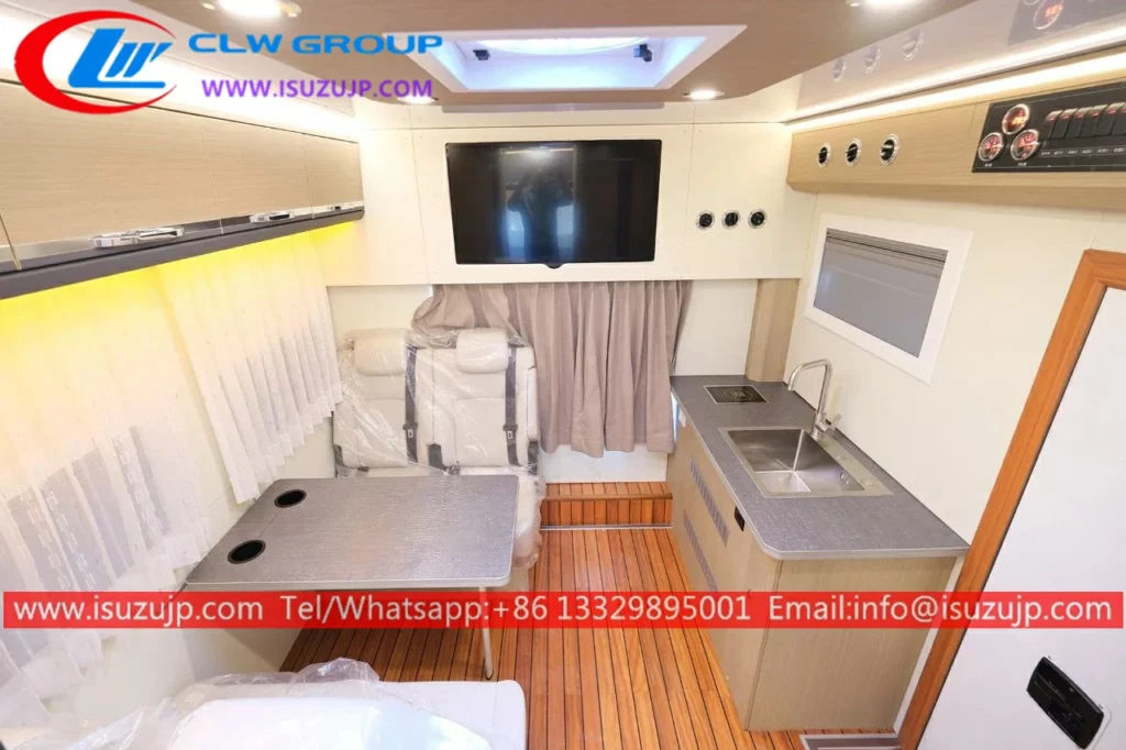 4x4 Full drive caravans and motorhom Interior picture