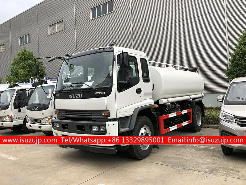 6 wheel ISUZU FTR 12 ton water truck manufacturer 6 wheel ISUZU FTR 12 ton water truck manufacturer