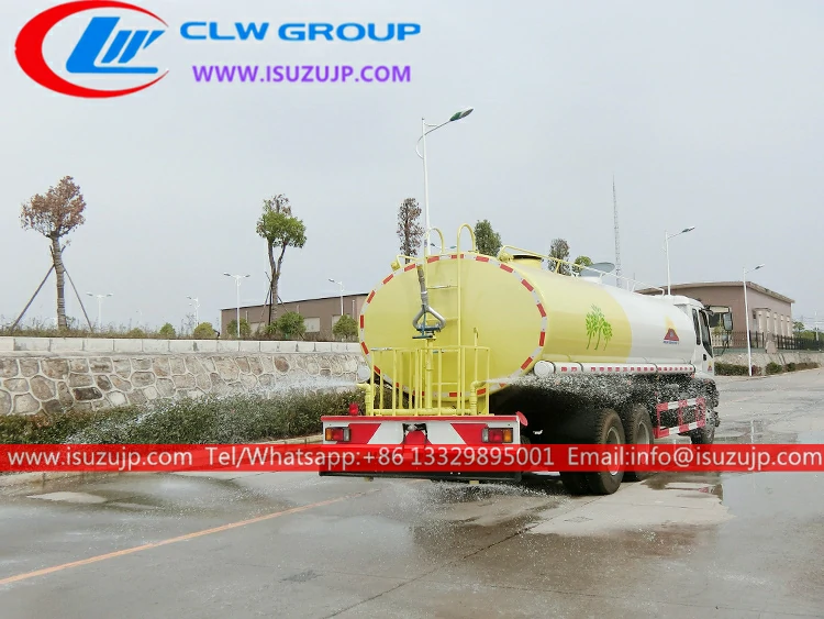 6X4 ISUZU FVZ 20000liters water bowser truck 6X4 ISUZU FVZ 20000liters water bowser truck