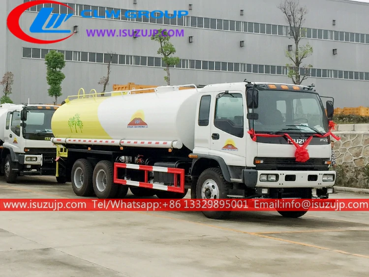 6X4 ISUZU FVZ 20000liters water truck for sale 6X4 ISUZU FVZ 20000liters water truck for sale