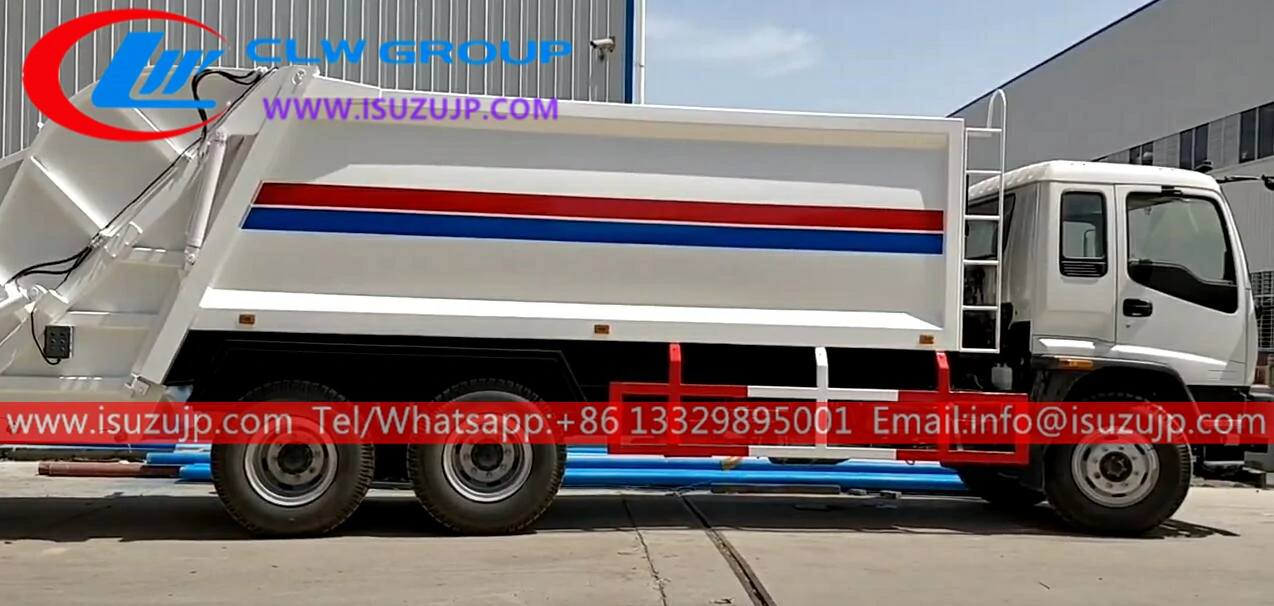 6x4 ISUZU FVZ 16m3 back loader garbage truck 6x4 ISUZU FVZ 16m3 back loader garbage truck