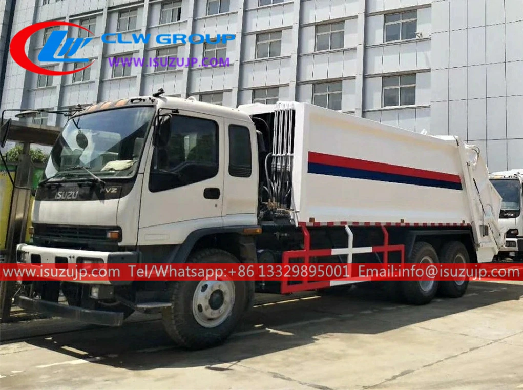 6x4 ISUZU FVZ 16m3 rear load garbage truck for sale 6x4 ISUZU FVZ 16m3 rear load garbage truck for sale