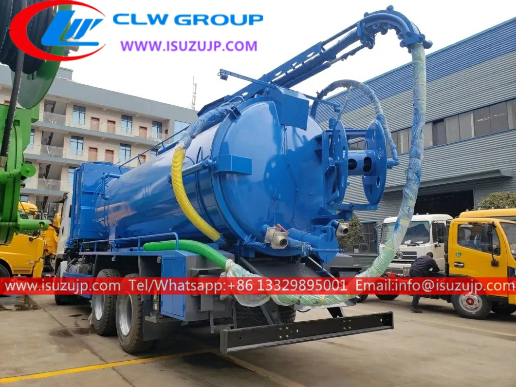 6x4 ISUZU GIGA 20cbm jet vac tanker for sale 6x4 ISUZU GIGA 20cbm jet vac tanker for sale