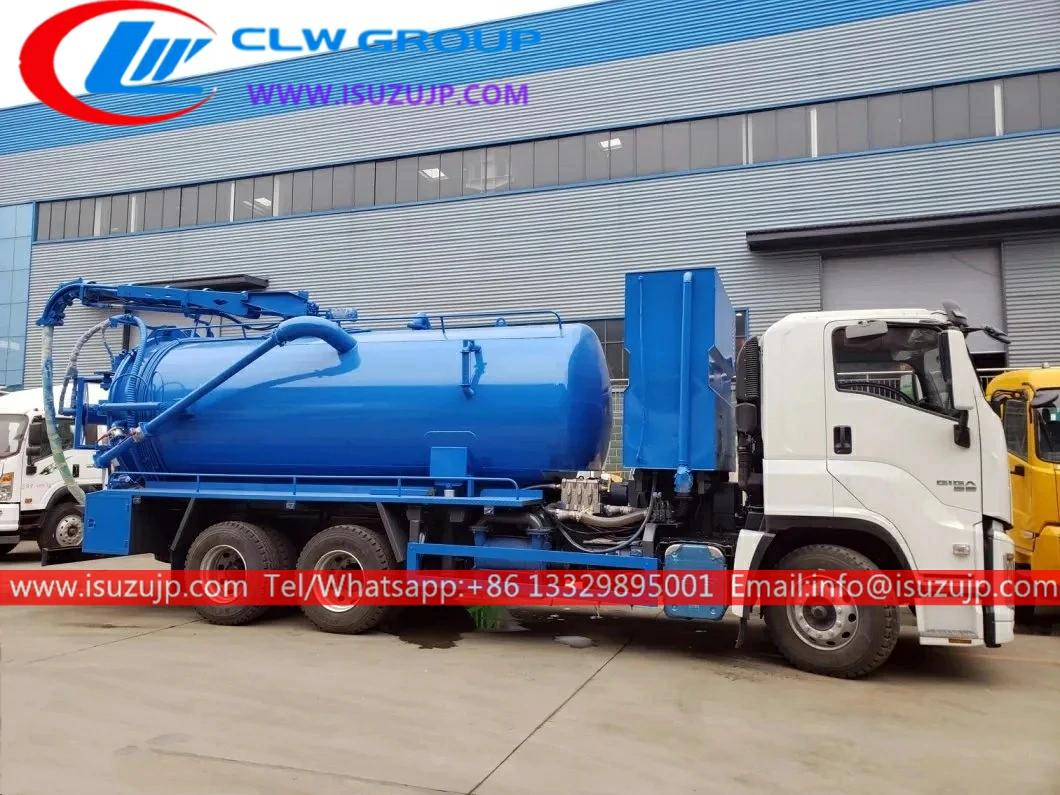 6x4 ISUZU GIGA 20cbm jetting truck for sale 6x4 ISUZU GIGA 20cbm jetting truck for sale