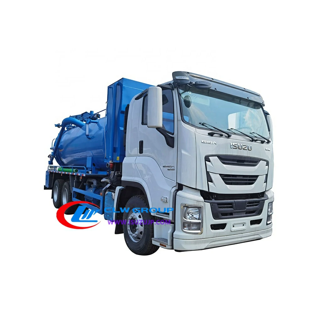 6x4 ISUZU GIGA 20cbm sewage suction jetting truck 6x4 ISUZU GIGA 20cbm sewage suction jetting truck