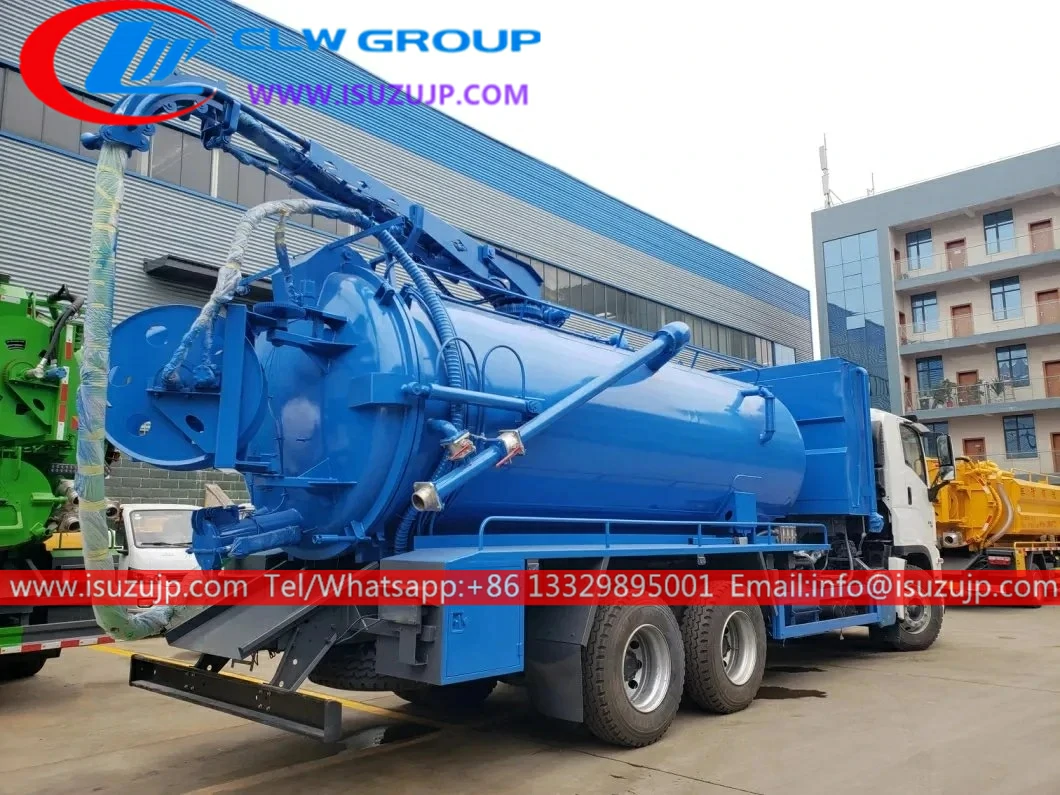 6x4 ISUZU GIGA 20cbm sewer jetter truck for sale 6x4 ISUZU GIGA 20cbm sewer jetter truck for sale