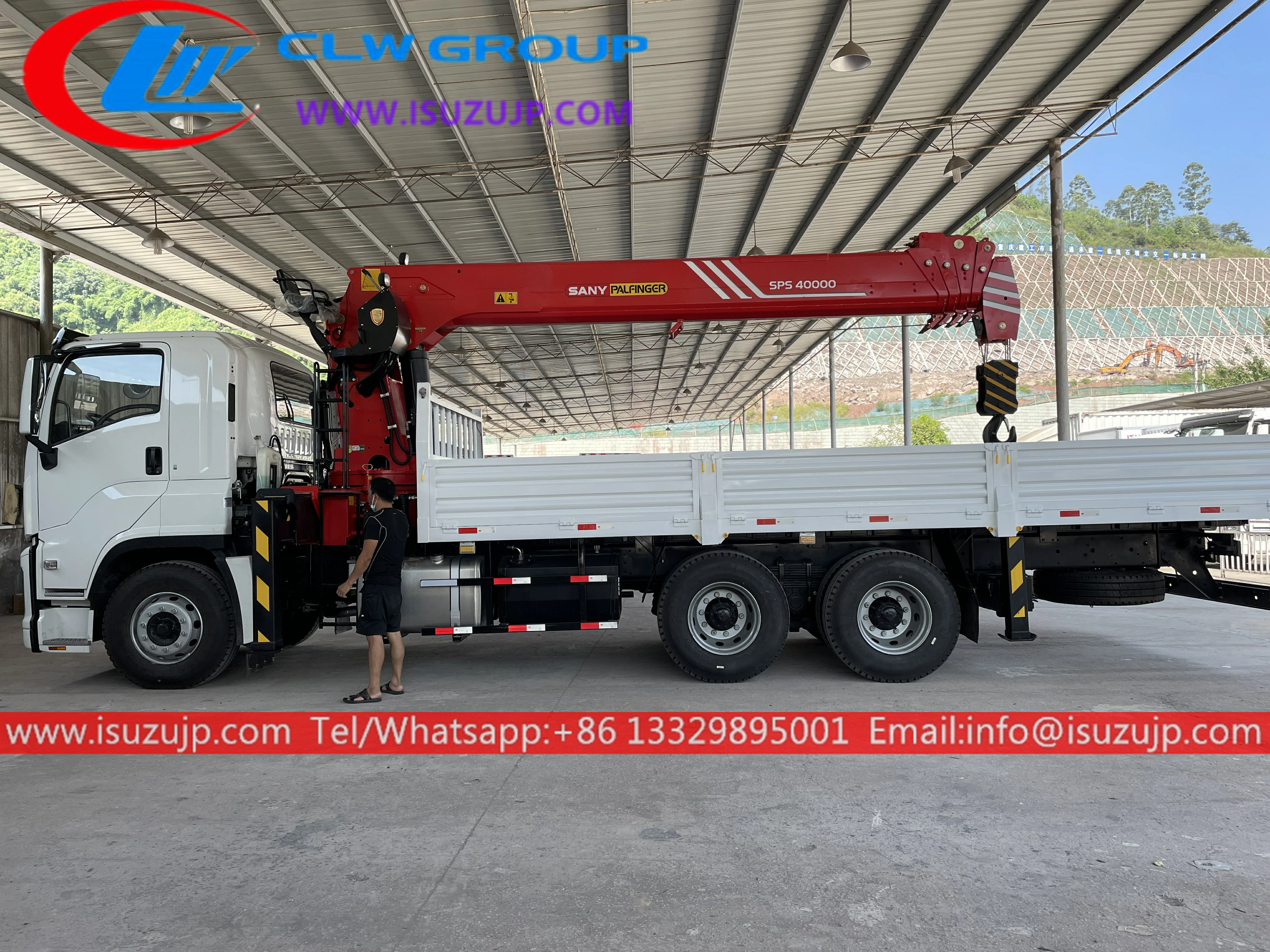 6×4 ISUZU GIGA 16 ton mechanics truck with crane 6×4 ISUZU GIGA 16 ton mechanics truck with crane