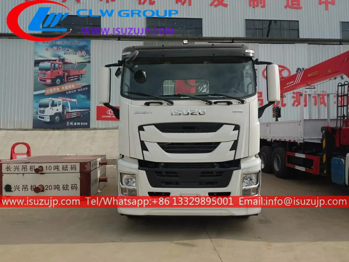 6×4 ISUZU GIGA 16 ton mobile crane truck 6×4 ISUZU GIGA 16 ton mobile crane truck