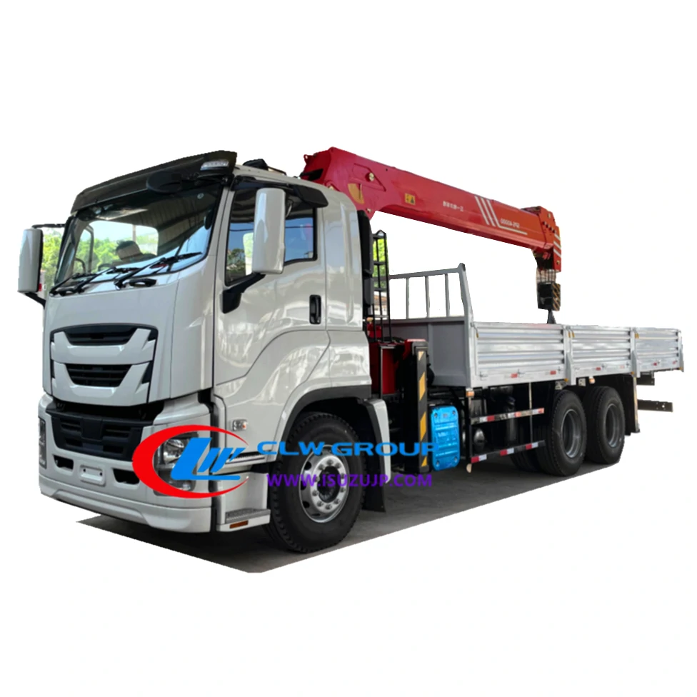 6×4 ISUZU GIGA 16 ton palfinger truck mounted crane 6×4 ISUZU GIGA 16 ton palfinger truck mounted crane
