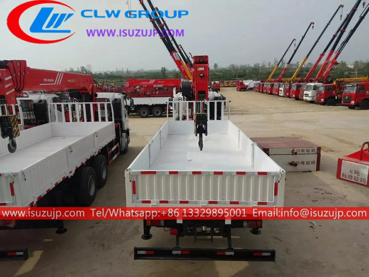 6×4 ISUZU GIGA 8 ton crane truck for sale 6×4 ISUZU GIGA 8 ton crane truck for sale