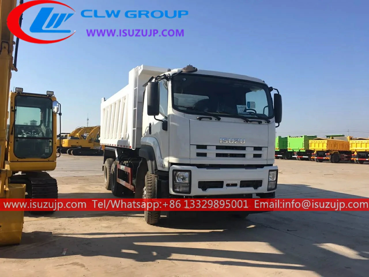8x4 Isuzu VC61 quad axle dump truck 8x4 Isuzu VC61 quad axle dump truck
