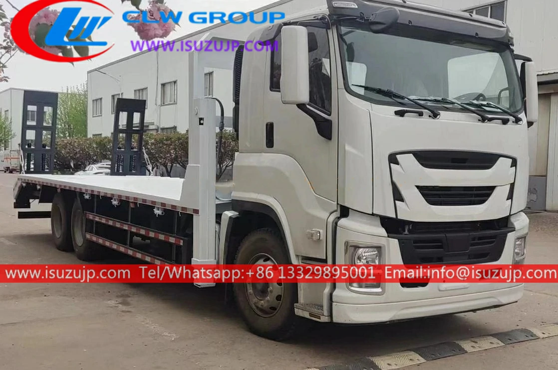 8×4 ISUZU GIGA 30 ton custom flatbed 8×4 ISUZU GIGA 30 ton custom flatbed