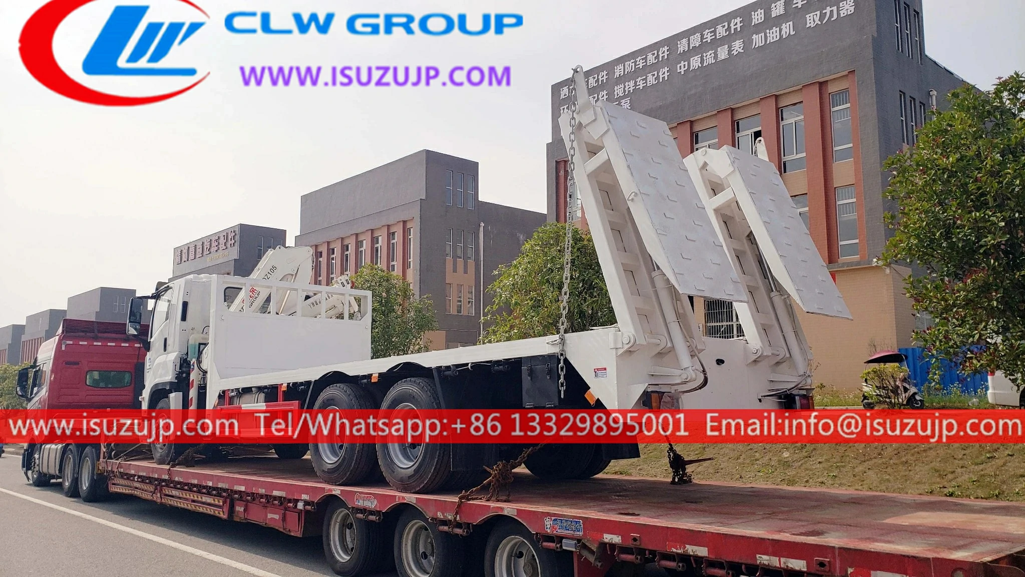 8×4 ISUZU GIGA 30 ton heavy duty skirted flatbed 8×4 ISUZU GIGA 30 ton heavy duty skirted flatbed