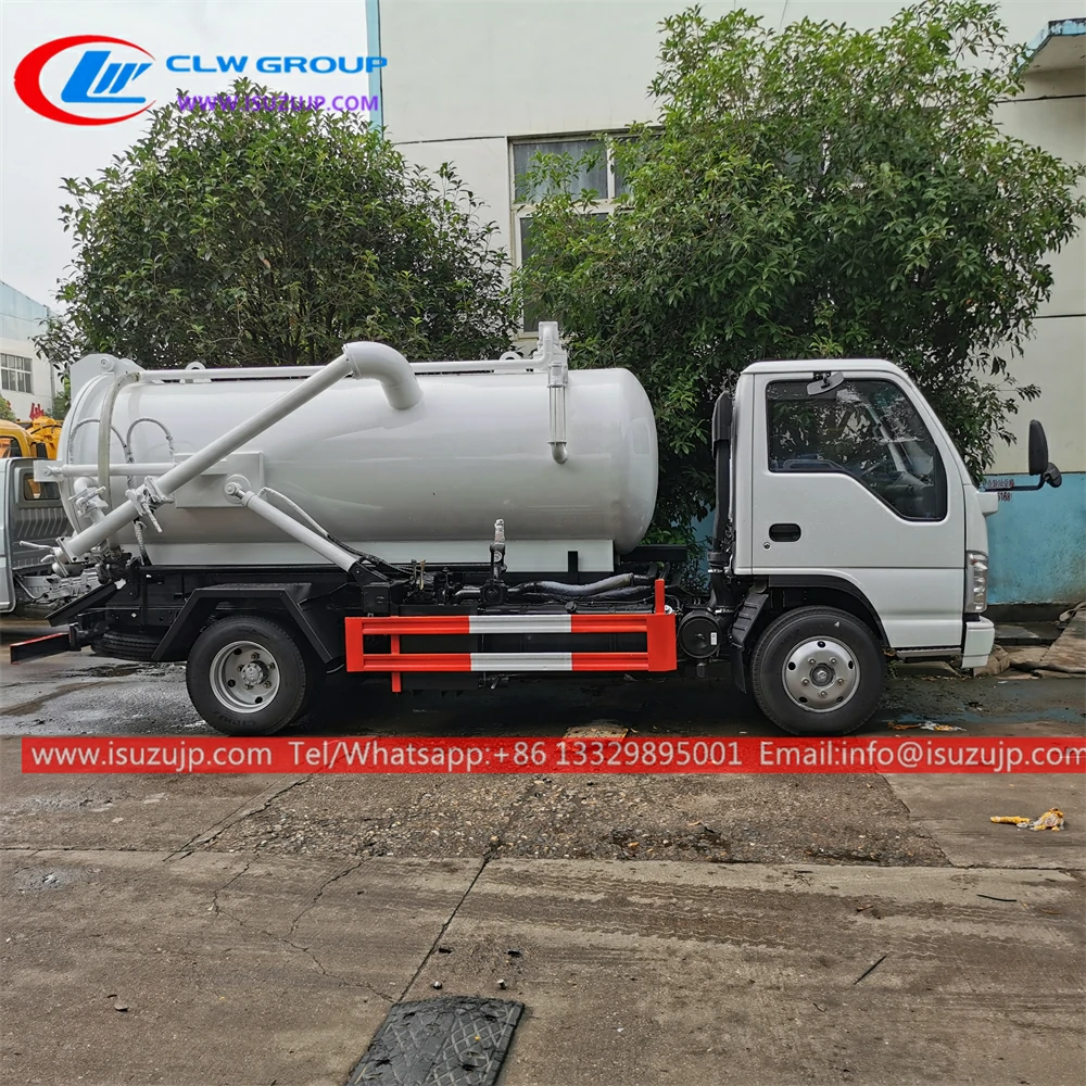 3 ton vacuum isuzu sewage truck 3 ton vacuum isuzu sewage truck