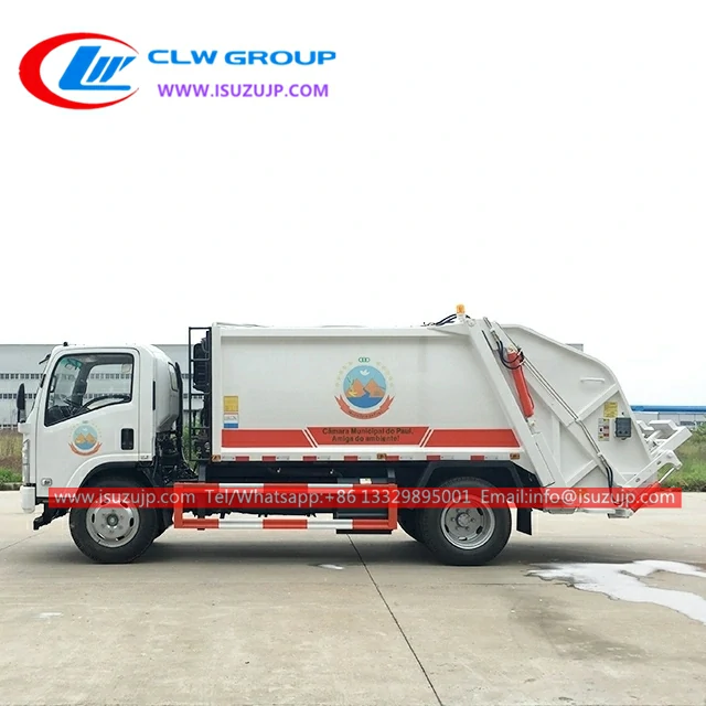 ISUZU 10 cubic meters rear loader garbage truck ISUZU 10 cubic meters rear loader garbage truck