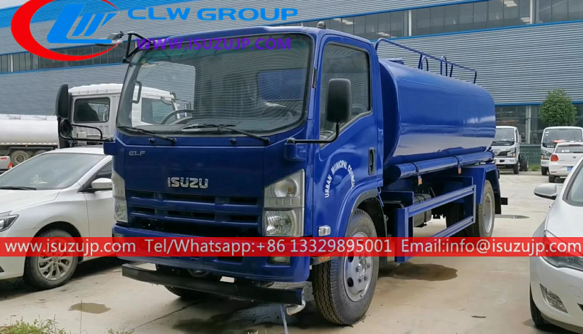 ISUZU 10 ton water pumper truck ISUZU 10 ton water pumper truck